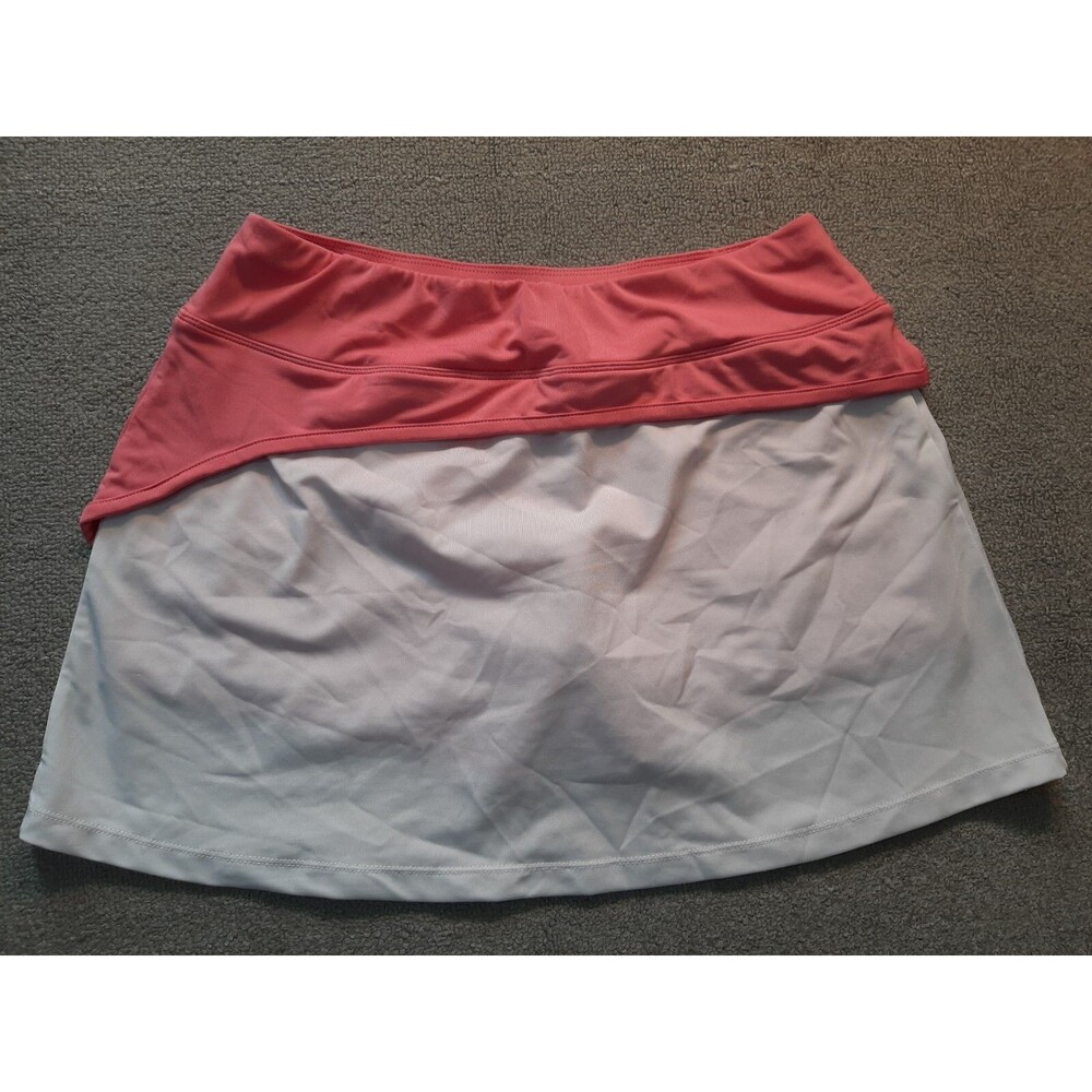 Loriet Womens Small S skort Pink Elastic Waist Strech Casual Sports Mini Skirt